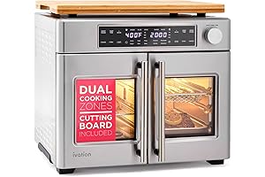 Transform Your Kitchen: 32 Qt Dual Zone Air Fryer French Door Oven
