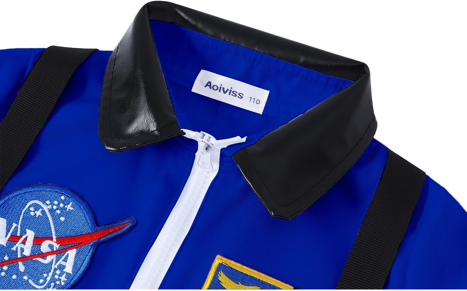 Astronaut Costume for Kids, Space Costume Space Suit for Boys Girls NASA Astronaut Cosplay Role Play Dress Up - Image 7