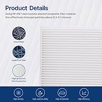 Vista 3 de Filtro de aire para cabina RUITO Compatible con Mazda 3, CX-30 de 2019-2023, CX-50 de 2023, reemplazo para BDTS-61-J6X, MP111BDGF, BDGF-61-J6X