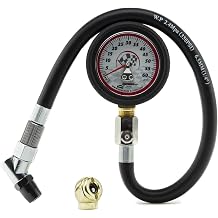 Longacre 50401 2 in 0-60 psi Glow in the Dark Tire Gauge