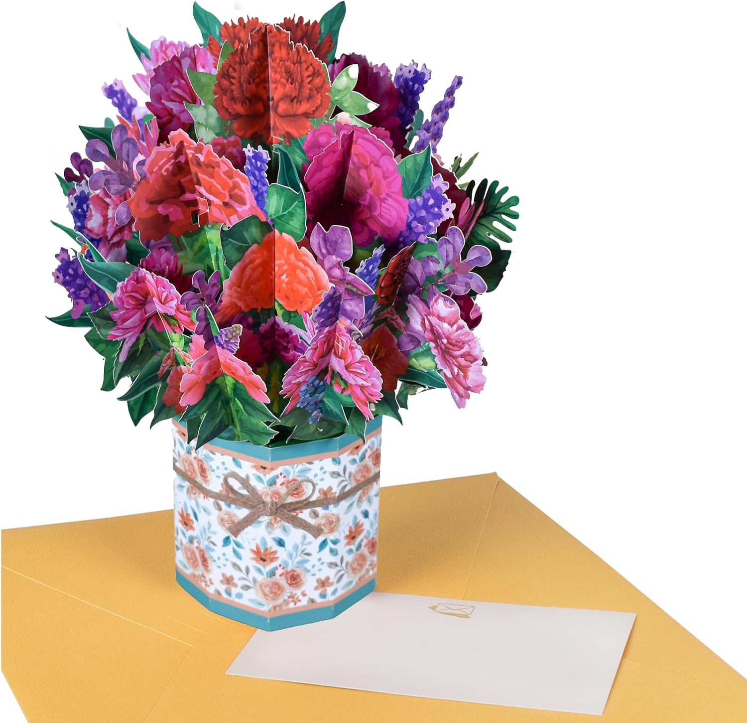 Mothers Day Pop Up Card, 3D Pop Up Cards,3D Mothers Day Card with Envelopes, Pop Up Greeting Cards for Mom