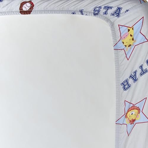 Vista 172 de EVERYDAY KIDS - Sábana bajera para cuna, 100% micro fibra suave, transpirable e hipoalergénica, se adapta al colchón de cuna tamaño estándar de 28