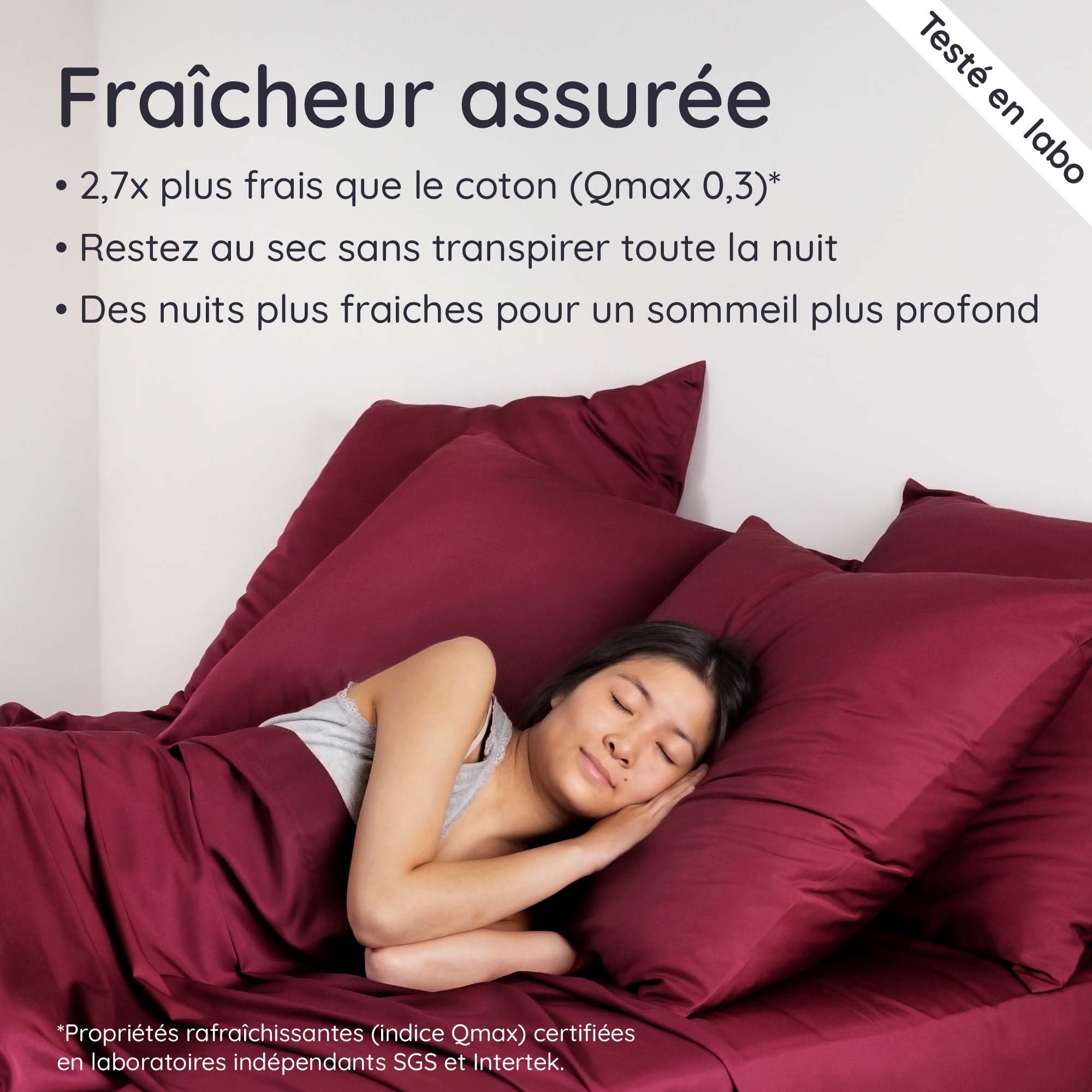 Drap Plat Gris 240x290 Cm En Bambou - Drap Refroidissant Anti Acarien, Doux Et Thermorégulateur Pour Lit 2 Personnes, Bambaw