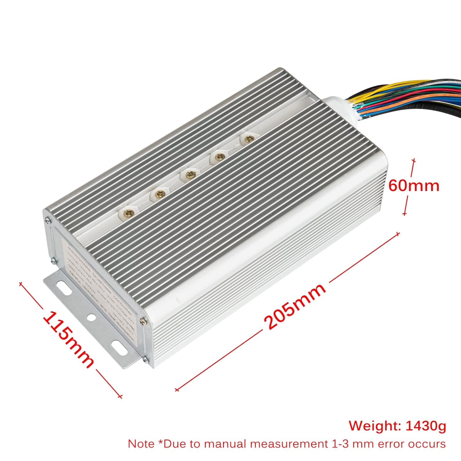 Controller dimensions