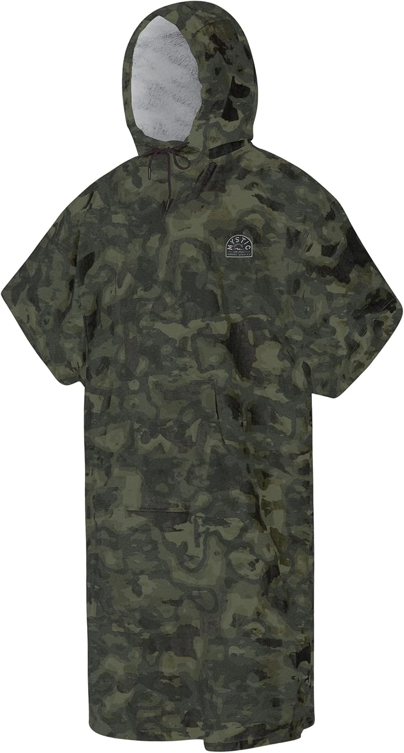 Mystic Kiteboarding Changing Poncho Cotton Velour, One Size