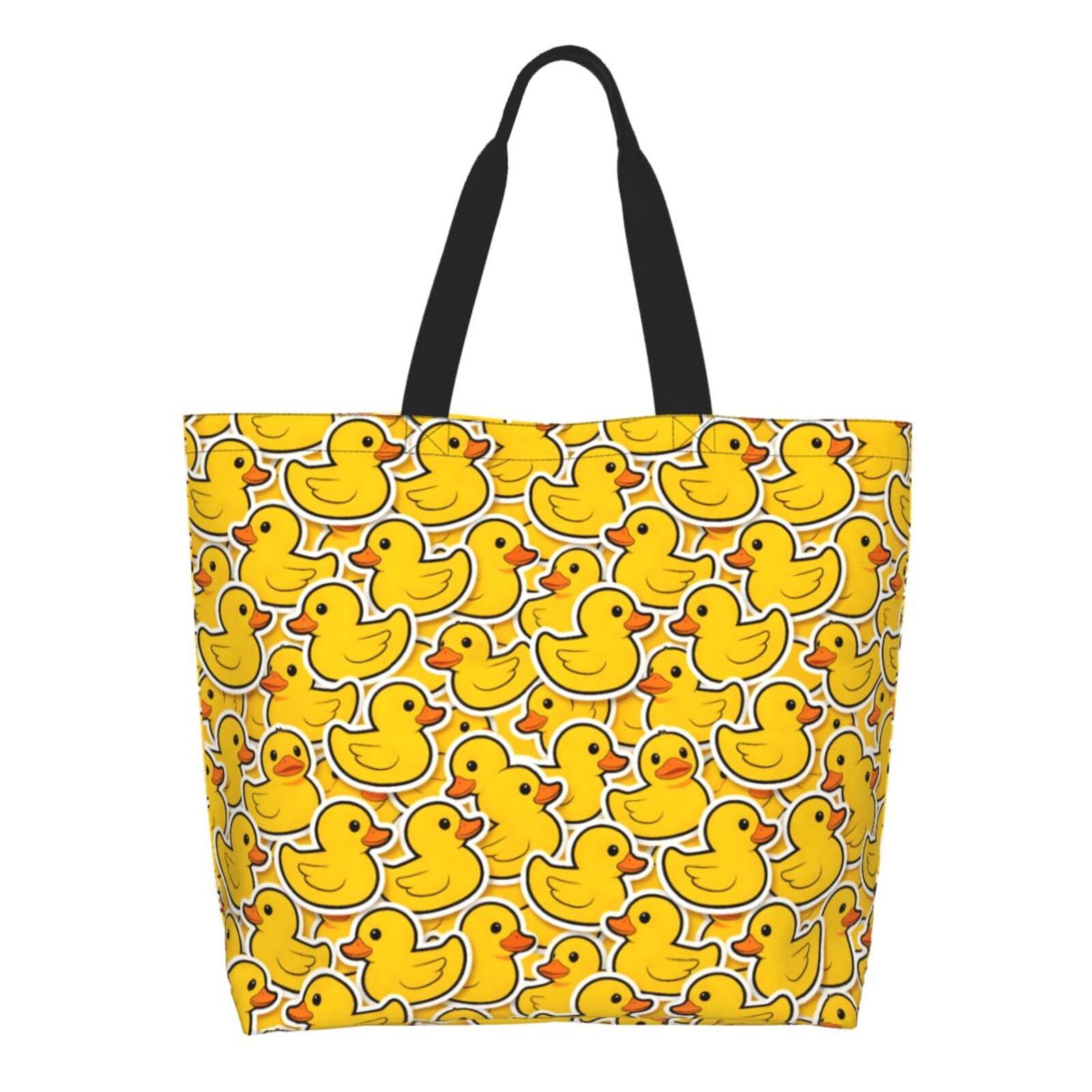 Sanghing Duck Large Tote Bag For Women Casual Grocery bag Reusable Shopping Shoulder Bag Waterproof Crossbody Handbag With Inner Pocket For Beach