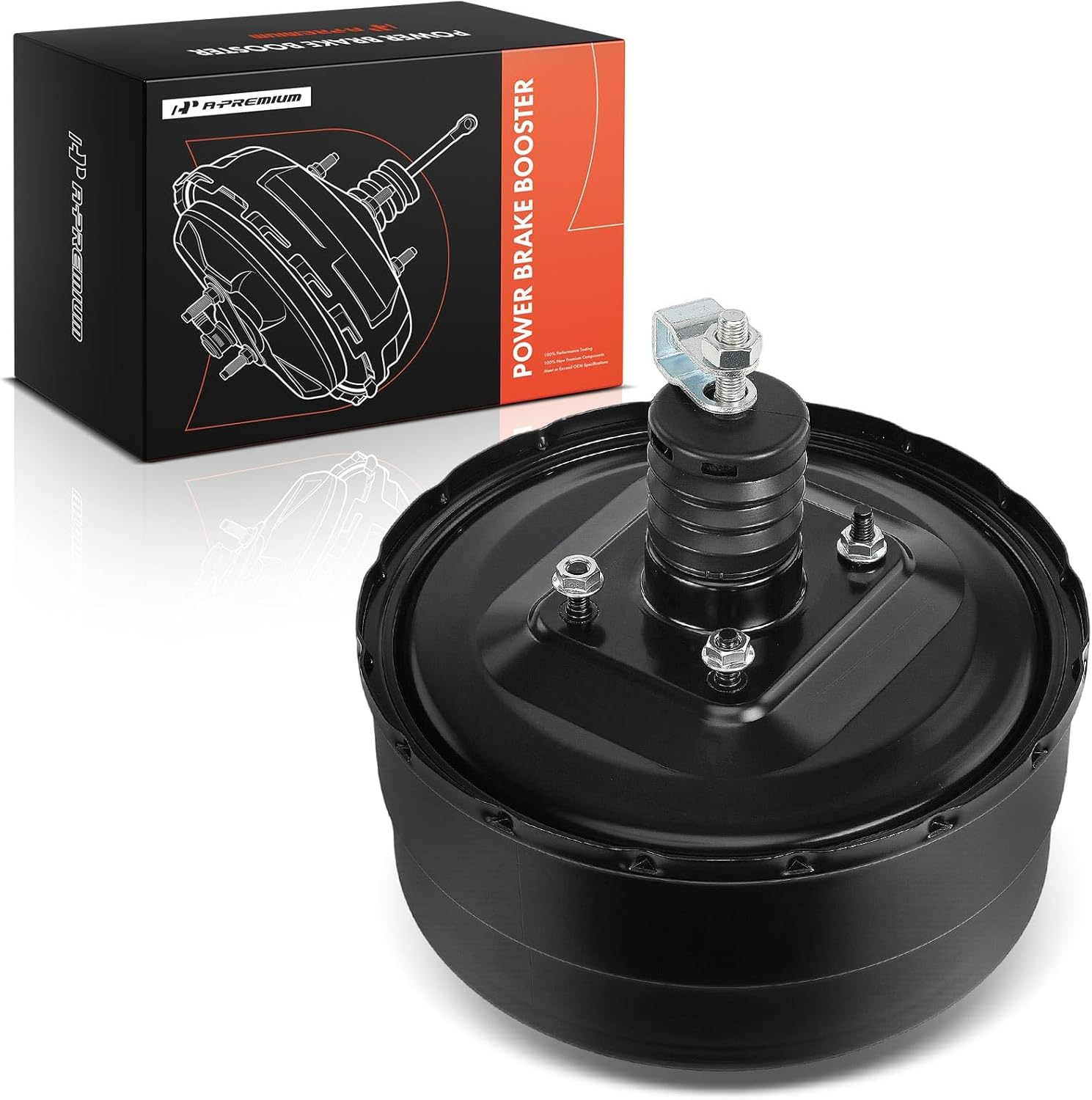 A-Premium Vacuum Power Brake Booster Compatible with Chevrolet W4500 Tiltmaster 1991-1994, W4500 Tiltmaster 1995-1997 & GMC W4500 Forward 1995-1997 3.9L & Isuzu NPR 1991-1997, Without Master Cylinder