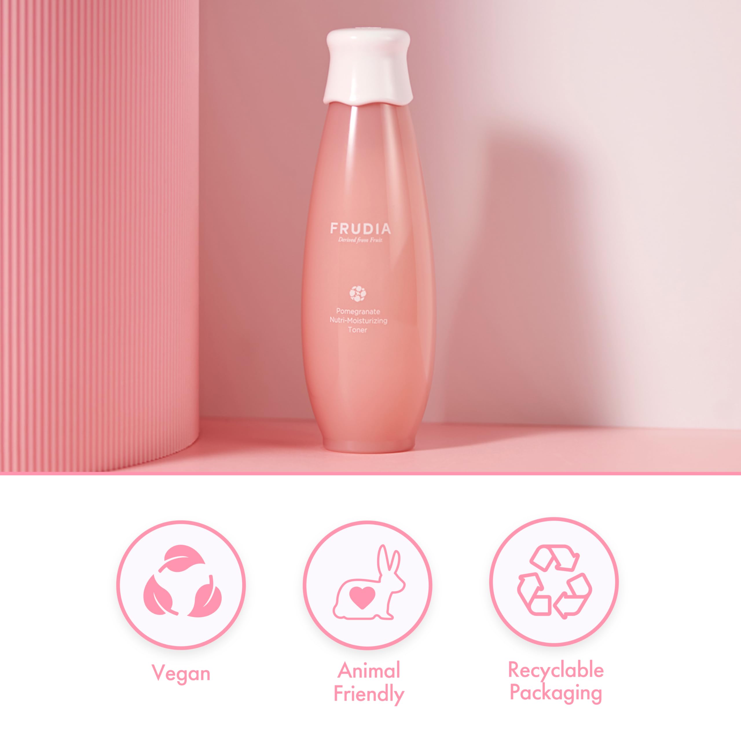 Tónico facial nutri-hidratante de granada (6.59 onzas líquidas), tóner coreano reafirmante para la piel con extracto de granada, BL-Fill UP, colágeno y triple ácido hialurónico para 4