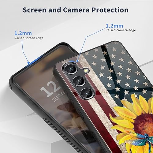 Miniatura 52 de Funda para Samsung Galaxy A13 5G, cuerpo completo resistente de vidrio templado alto+TPU suave parachoques funda protectora para Galaxy A13 5G