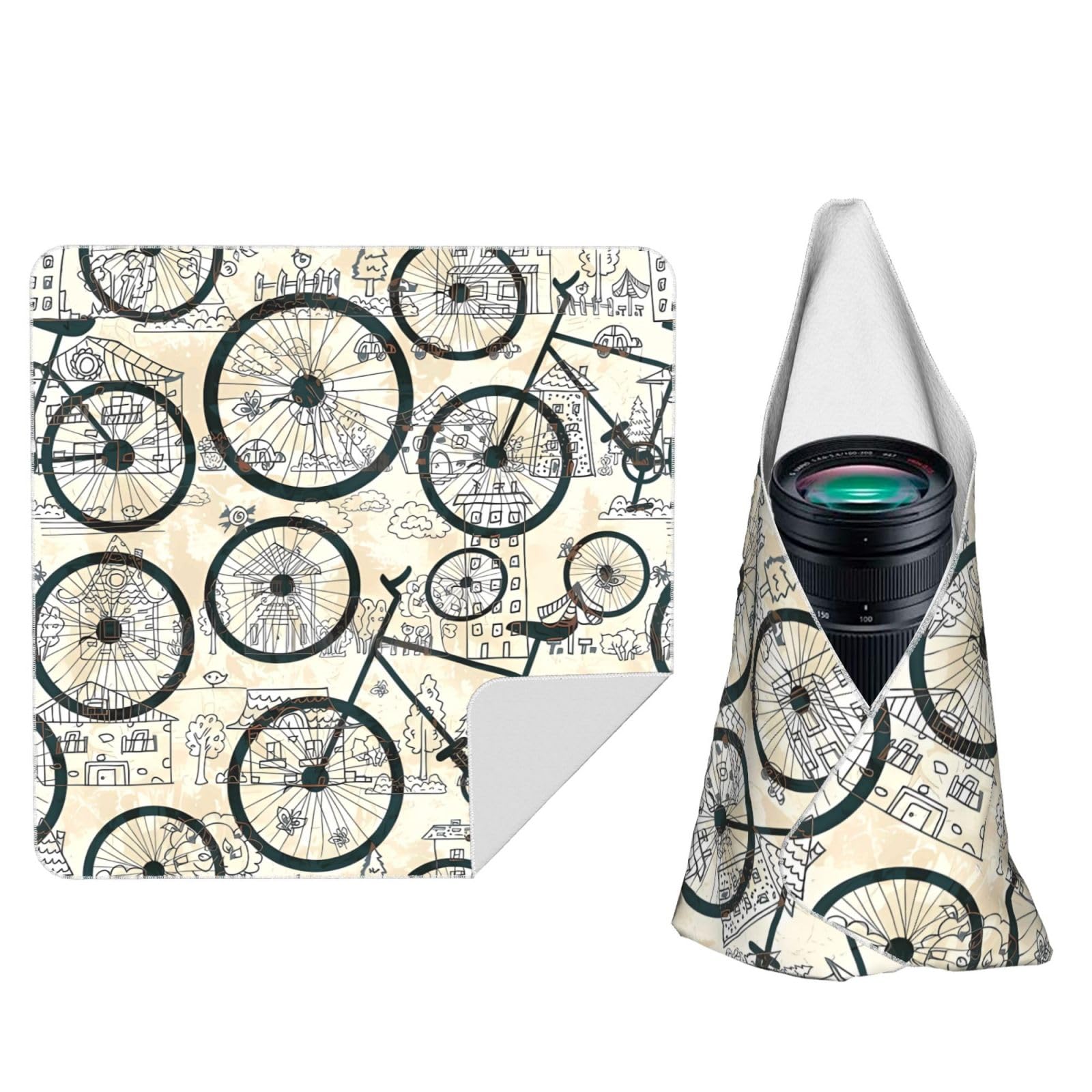 ZhaoYuGoods Retro bicycle Camera Wrap Cloth