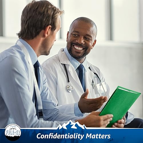 Vista 50 de File-EZ - Carpetas de dos bolsillos, Rojo