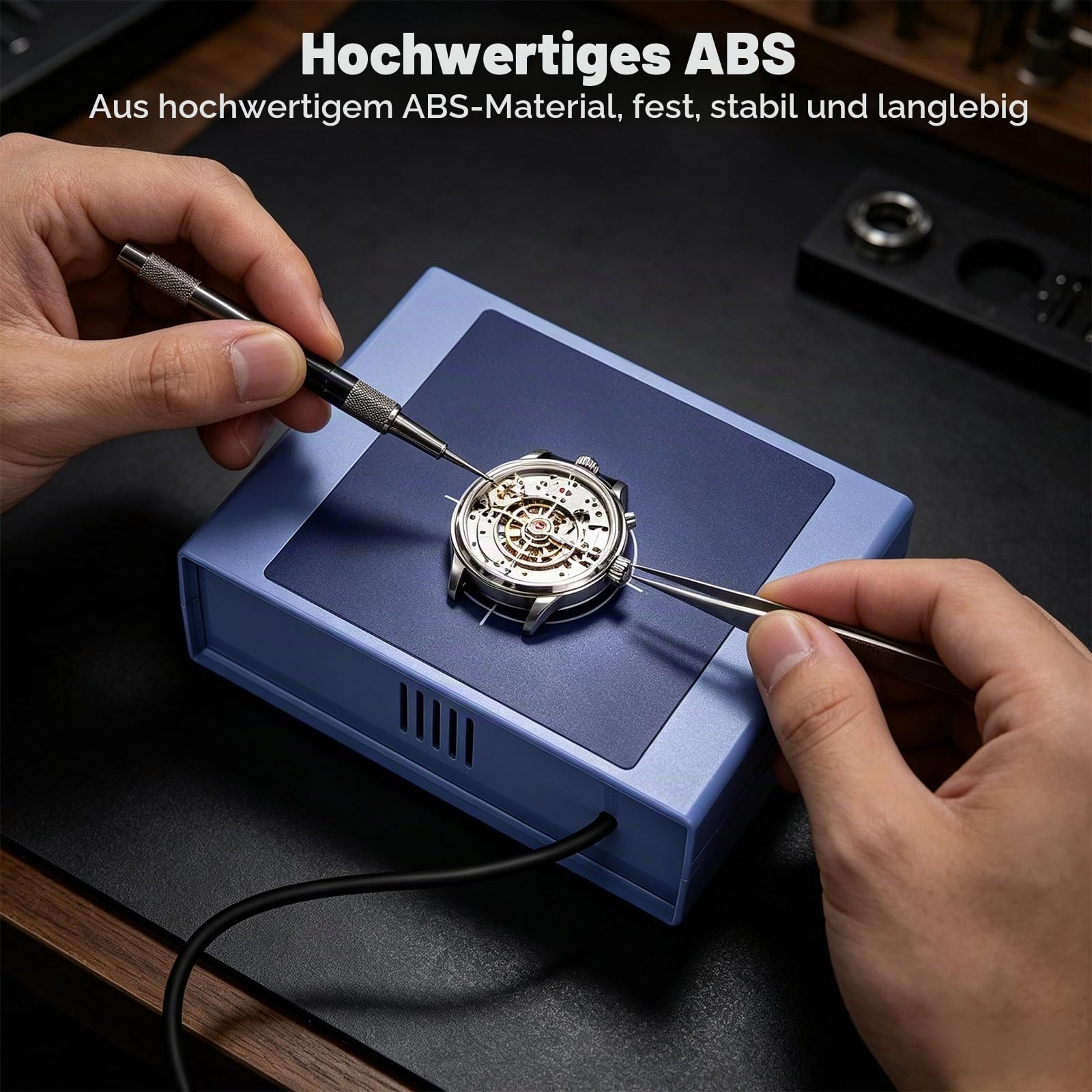Uhr Entmagnetisierer, Elektrischer Armbanduhr Entmagnetisierung Mechanischer Armbanduhr Entmagnetisierer Maschine 220V Professional Quarzuhr Reparetur Werkzeug Mechanical Quartz Uhr Demagnetizer