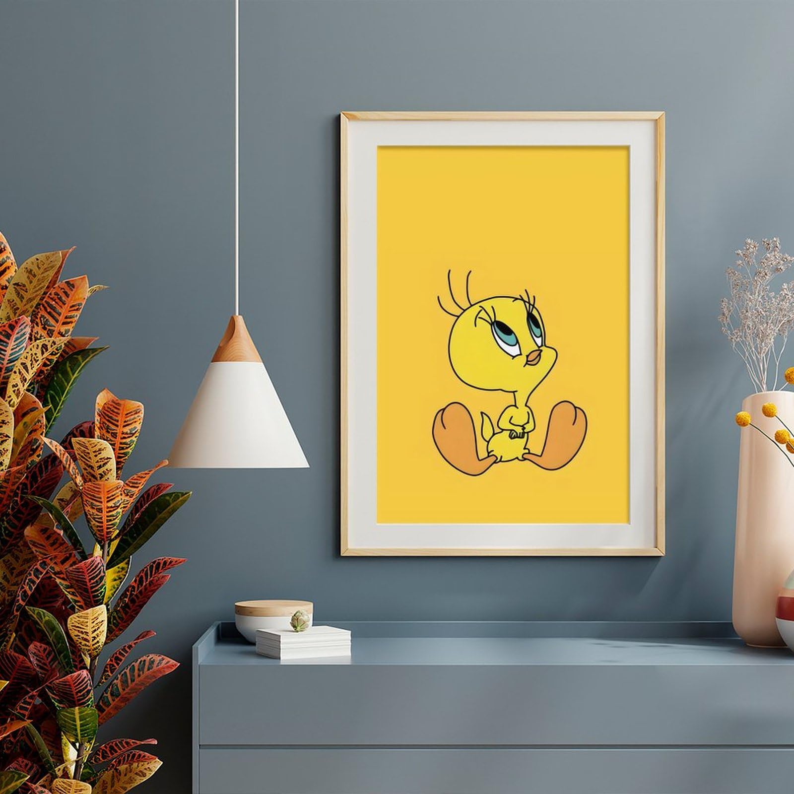 Amazon.co.jp: トゥイーティー ポスター 絵画 インテリア 壁紙用 壁紙