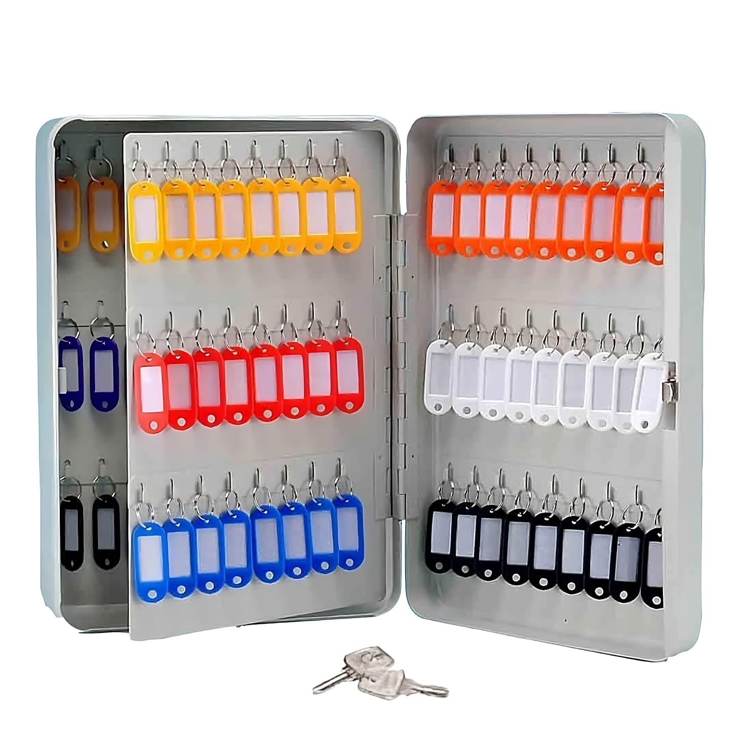 oddpod™ SR Taiwan Import 105 Keys Wall-Mount Key Box/Key Cabinet with Lock KB-105 (Off-White)