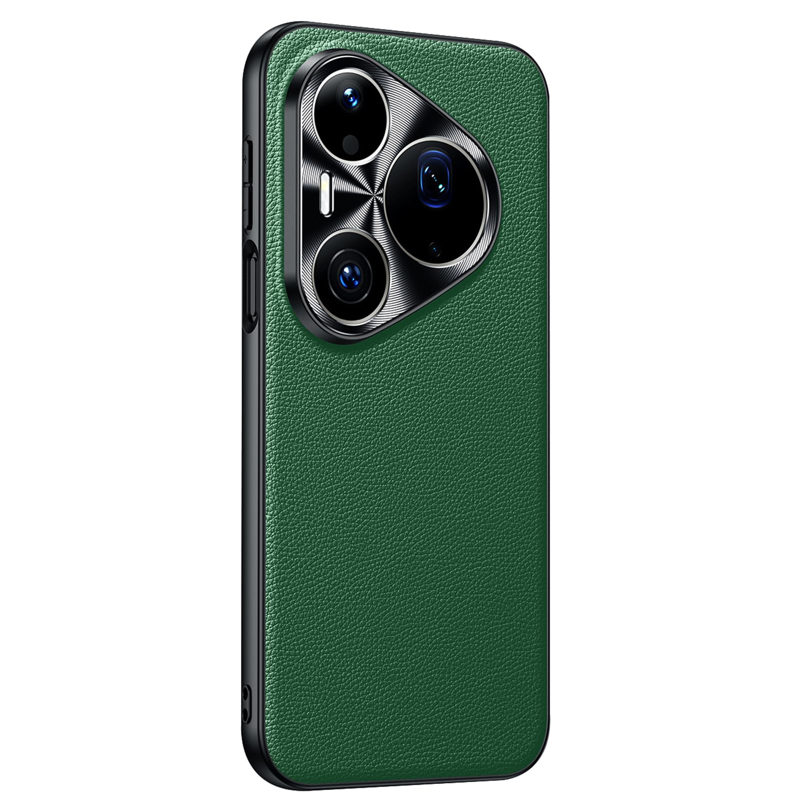 Coque Huawei Pura 90 Pro Max en cuir pleine fleur et finitions bronze premium