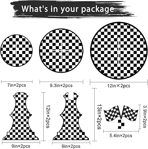 Miniatura 3 de Juego de 2 soportes redondos de cartón para cupcakes de 3 niveles para 24 cupcakes, perfecto para autos de carreras, suministros de fiesta de