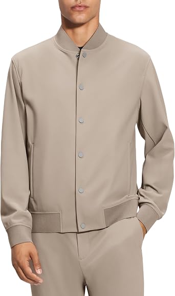 Theory Mens Murphy Jacket in Precision Ponte