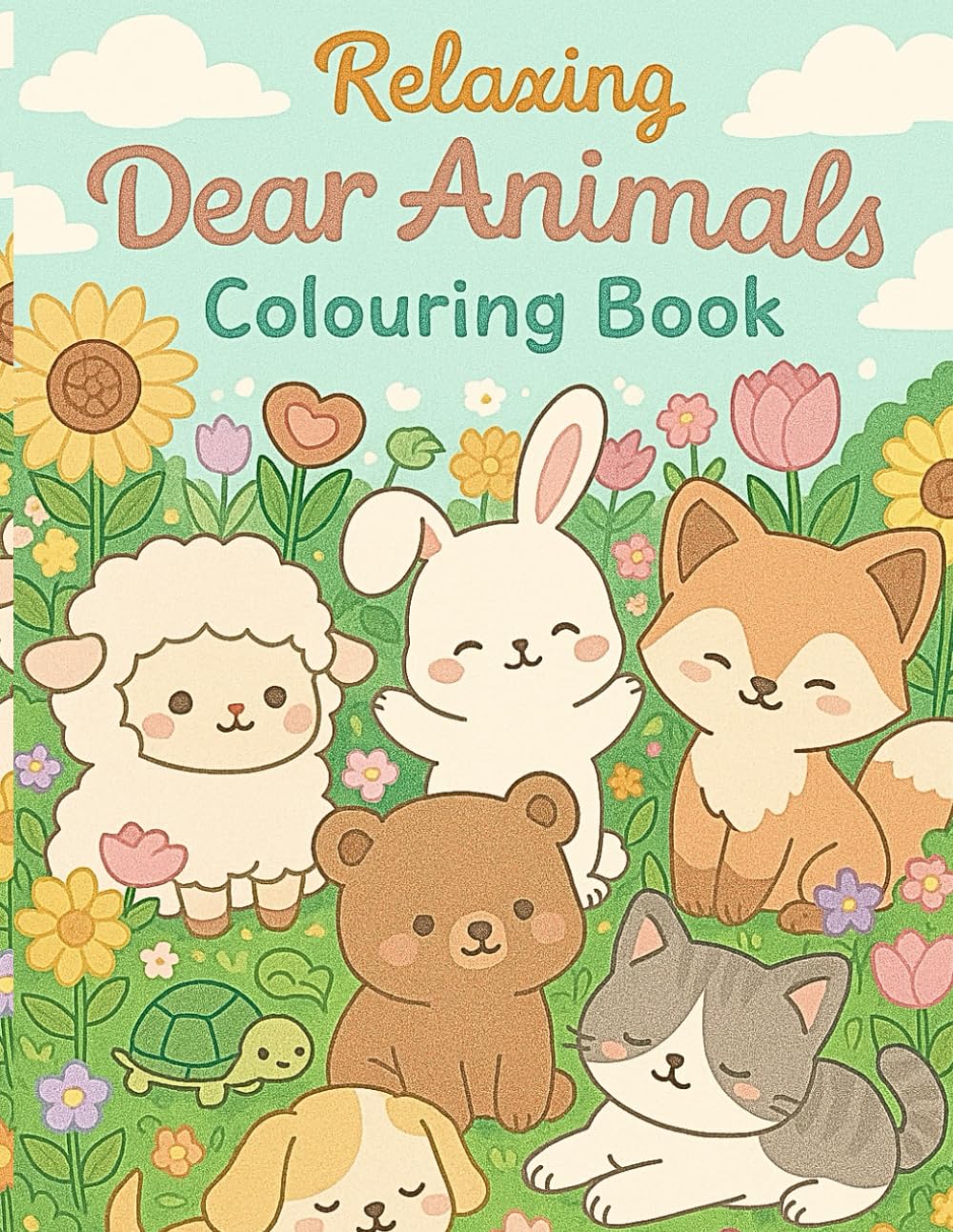 Simple Animals Colouring Book