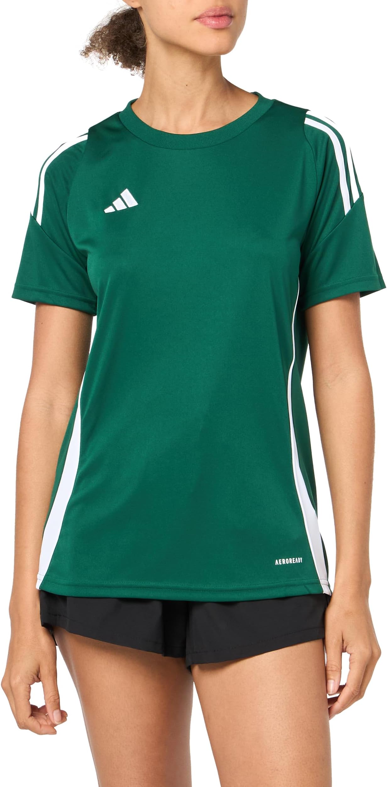 neon green adidas shirt