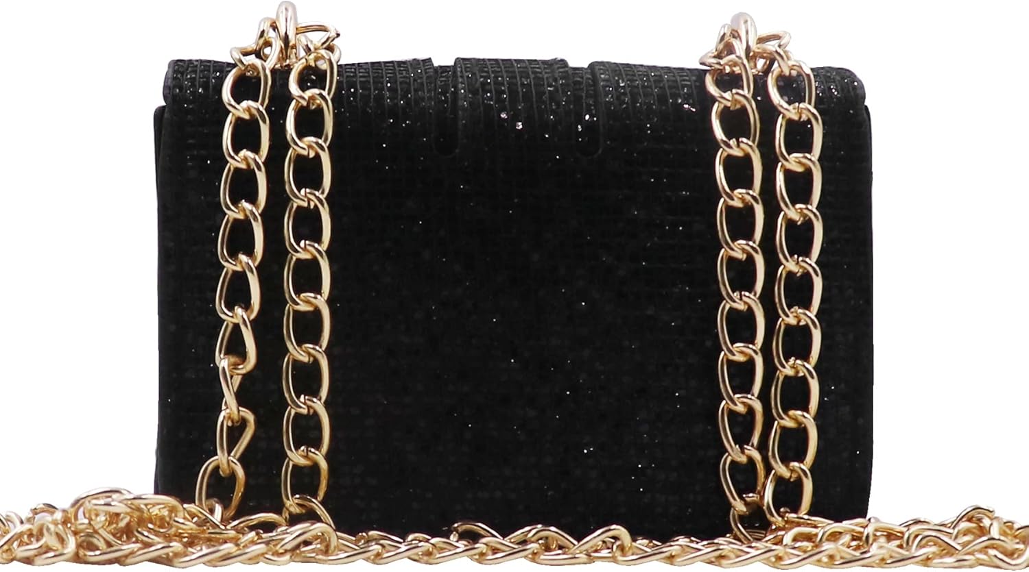 RARITYUS Sparkly Sequin Evening Bag for Women Glitter Crossbody Bag Clutch Shoulder Handbag with Chain Strap - Image 5