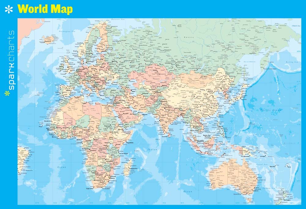 World Map SparkCharts (SparkCharts, 84)