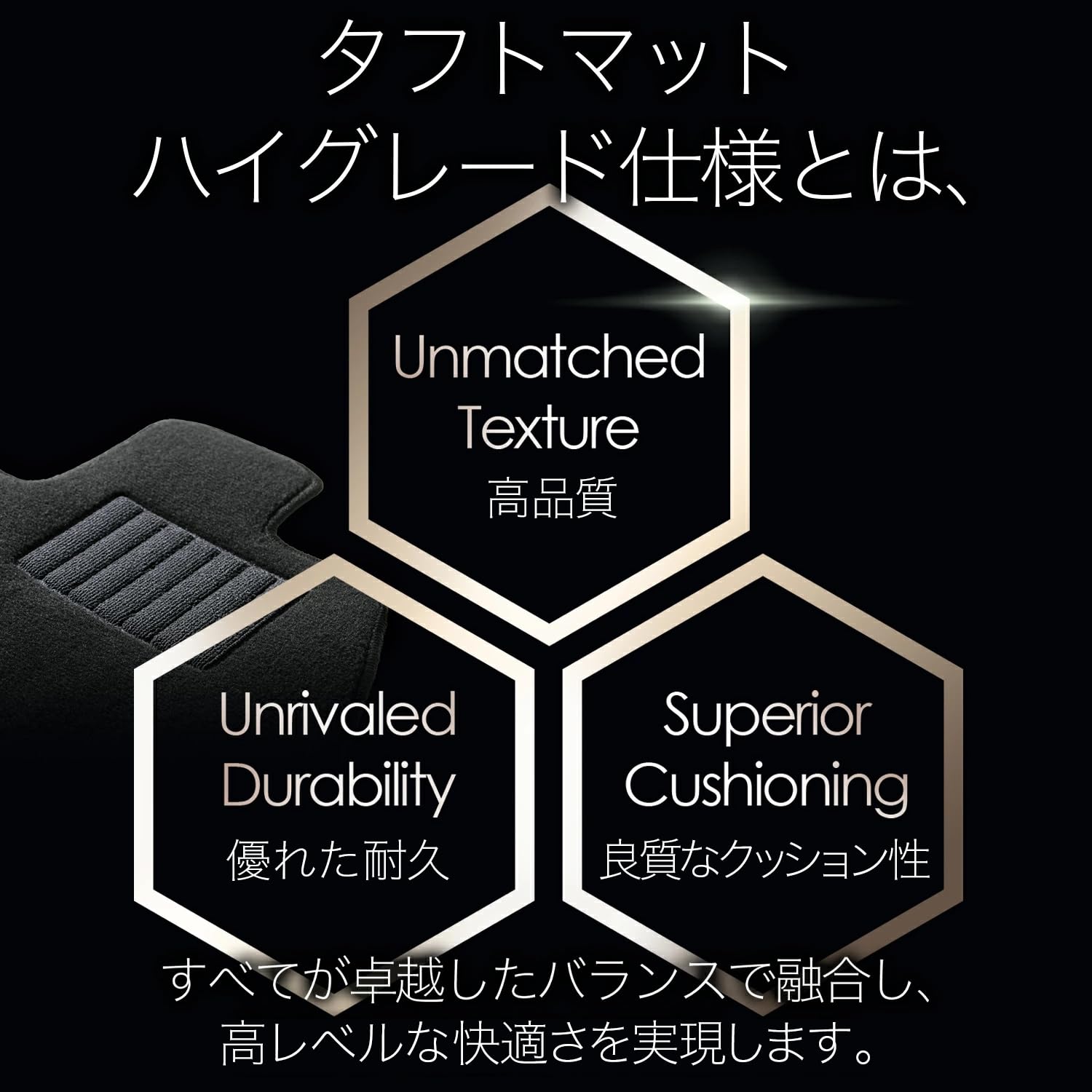 Amazon | 【純正を超えた】 趣味職人 フロアマット タフトマット