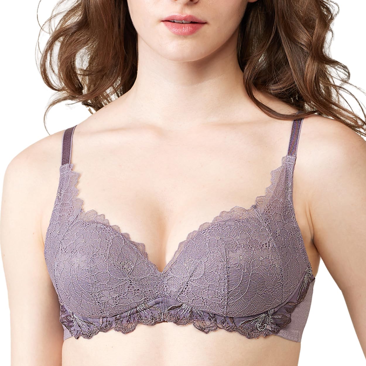 （トリンプ） 天使のブラ 魔法のハリ感606 ノンワイヤーブラジャー