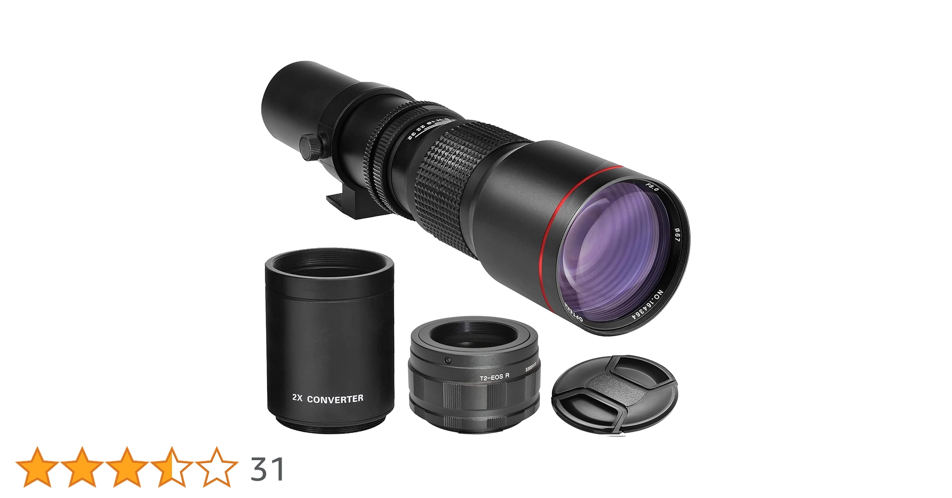 Amazon.co.jp: ハイパワー 500mm/1000mm f/8 マニュアル