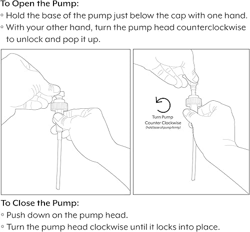 Miniatura 7 de Cornucopia - Botellas de vidrio de 8 onzas (paquete de 4, marrón ámbar), dispensadores de jabón de loción con bombas de plástico negro