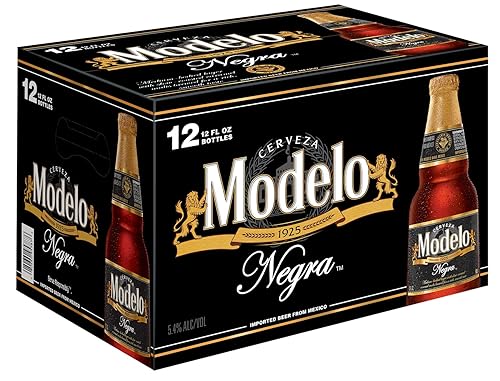 Miniatura 15 de Modelo Cerveza Negra, paquete de 12, botellas de 12 onzas, 5.4% ABV