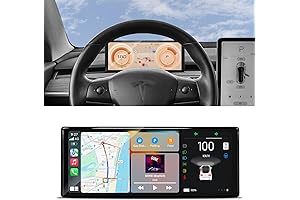 Tesla Model 3 & Y with Carplay Wireless Wired Heads Up Display