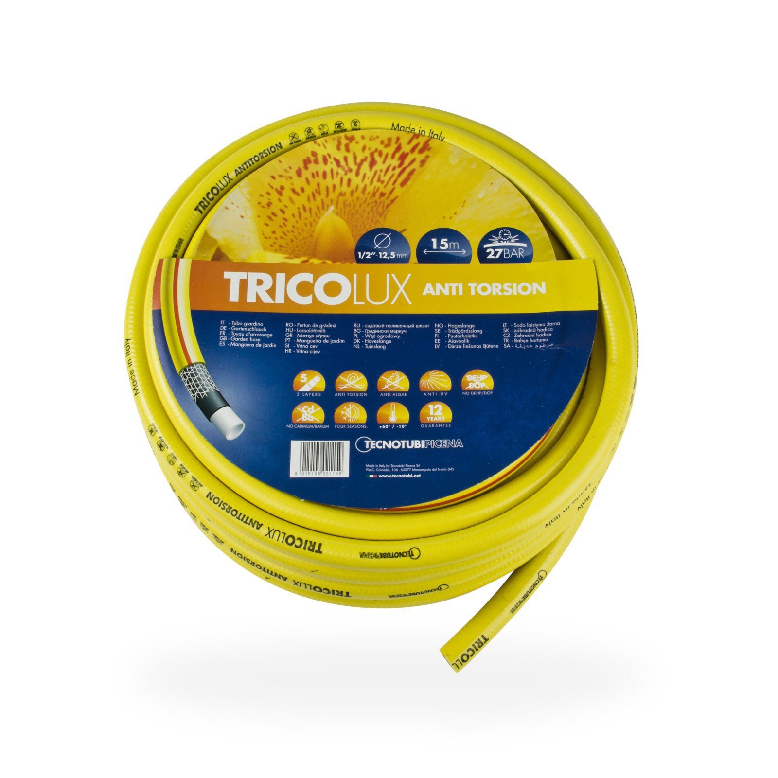 TUBO MAGLIATOP ANTITORSION 3/4" m 50 TRICOLUX [TRICOLUX ]
