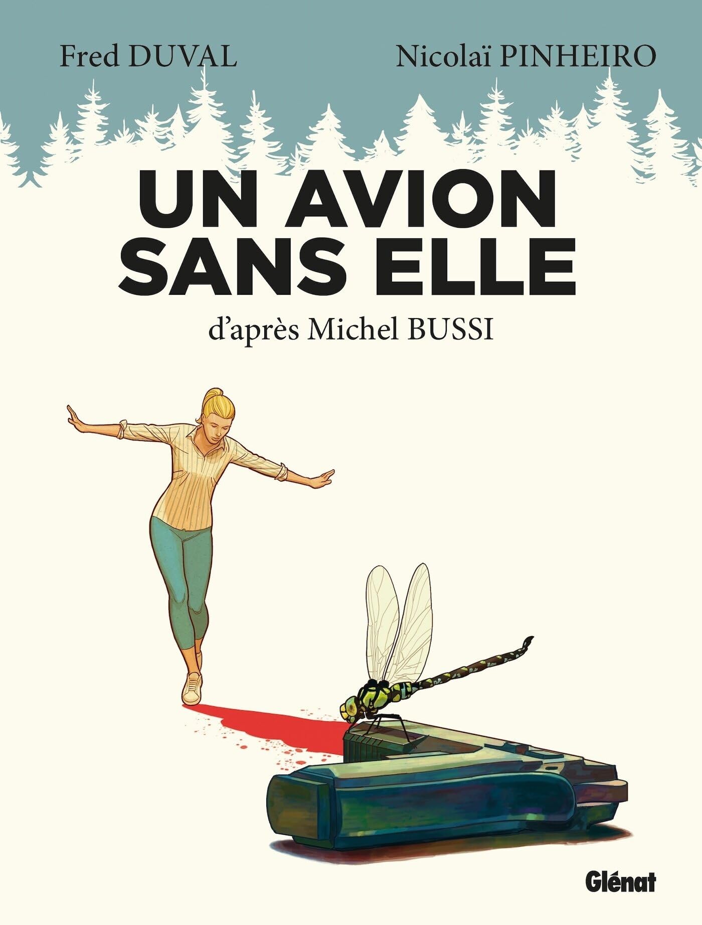 Un avion sans elle - Nicolaï Pinheiro - Glénat - broché - Bande dessinée