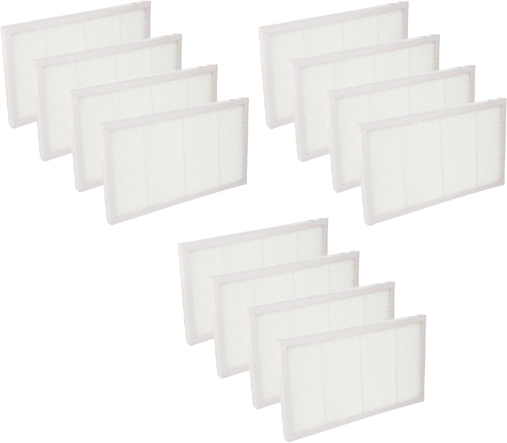 NispiraTrue HEPA Filter Compatible with Filtrete Ultra Quiet Air Cleaning Purifiers Model FAP02 FAP01-RMS and FAP02-RMS. Compared to Part FAPF02 FAPF024, 12 Packs