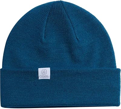 Coal FLT Recycled Lightweight Knit Beanie Hat - Teal