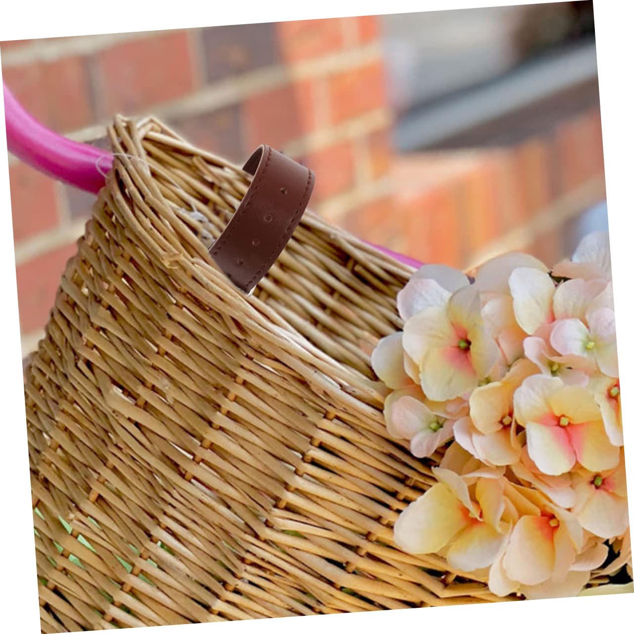 Holibanna 2Pairs Adjustable Cycling Basket Straps for Bikes Durable Handlebar Straps for Scooter Baskets for Outdoor Cycling and Decoration