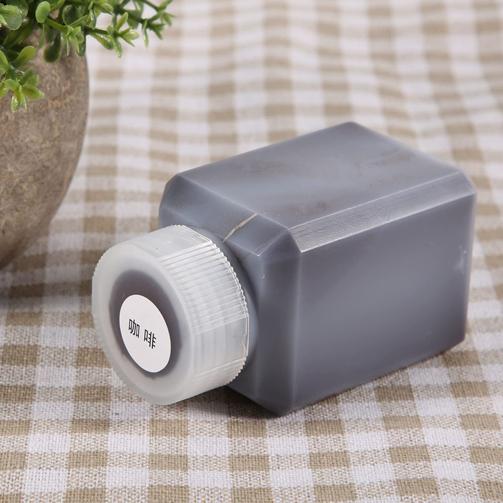 Craft Ciment Bordure Cuir Plastic Sealing Thinner Leather Matt Tool Utensil, Germany Edge Oil for DIY, Leather Edge Sealer Leathercraft Accessories (Brown #07)