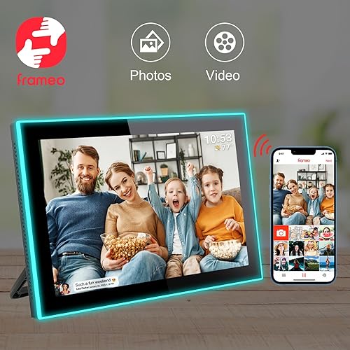Vista 67 de Planificador de pared de 10.1 pulgadas, calendario digital y gráfico de tareas, pantalla táctil inteligente interactiva para horarios familiares