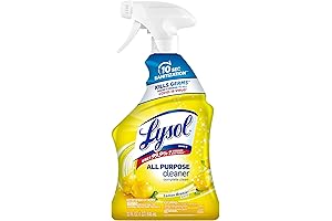 Lysol All-Purpose Cleaner, Sanitizing and Disinfecting Spray with Lemon Scent, 32 oz