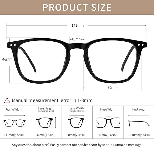 Miniatura 2 de Lentes de bloqueo de luz azul para computadora, bloqueador de luz azul cuadrado para mujeres, hombres, anteojos de juego antifatiga ocular y AB3302