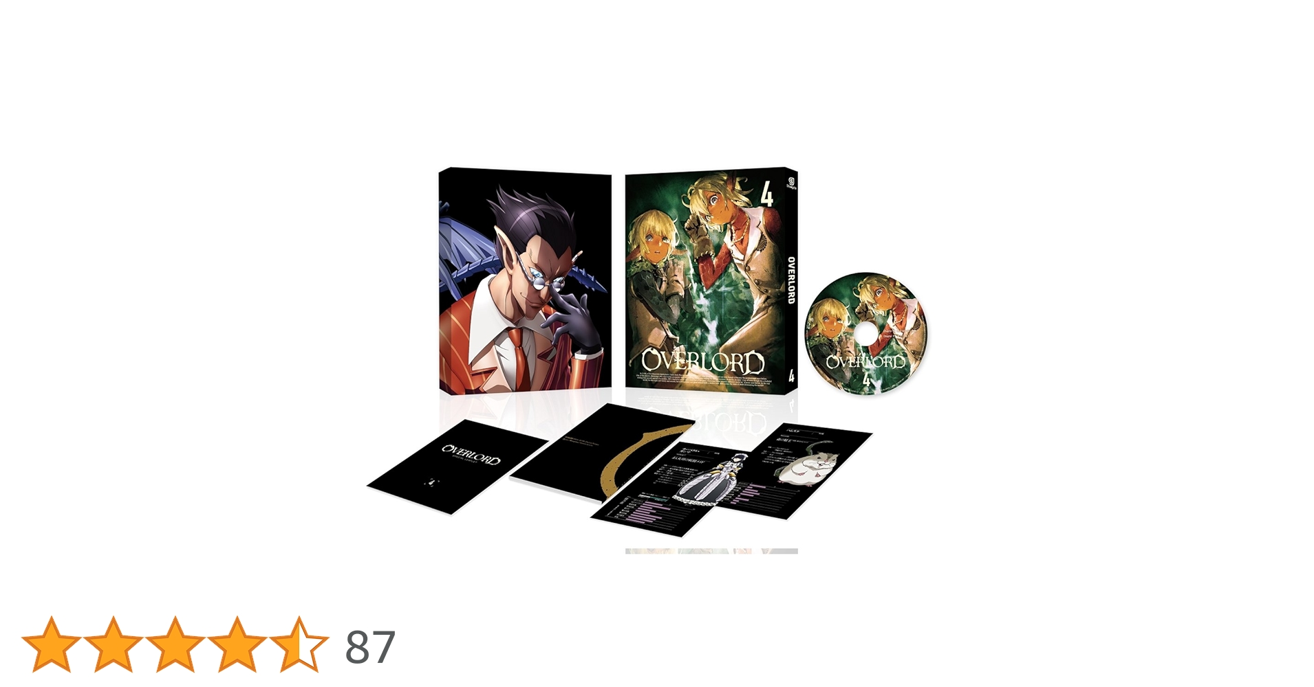 海外版 オーバーロード １期〜４期 DVD BOXセット 海外版 オーバーロード 1期〜4期 DVD BOXセット