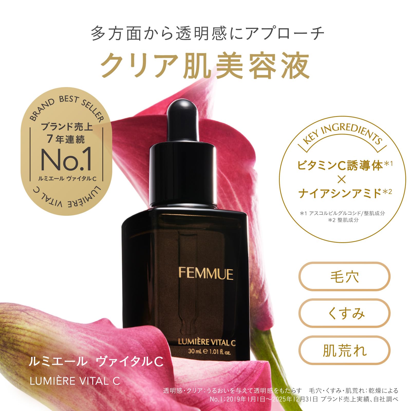 Amazon.co.jp: FEMMUE(ファミュ) ルミエール ヴァイタルC [BIGサイズ