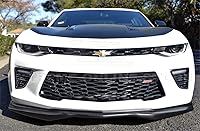 Vista 3 de Repuesto para modelos Chevrolet Camaro SS 2016 actuales Divisor de labio inferior para parachoques delantero adicional estilo T6