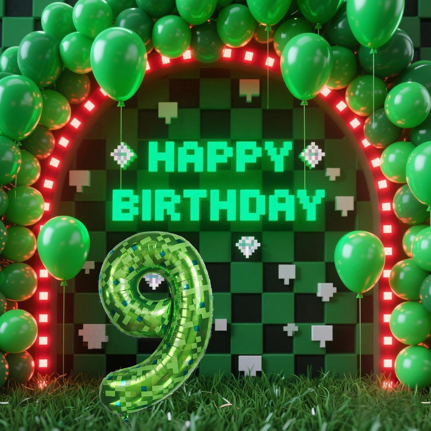 Red 0 balloon 40 Inch Giant Helium Foil Number 0 to 9 Red Balloon Birthday Wedding Party Digital Decorations (Number 0) — view 289