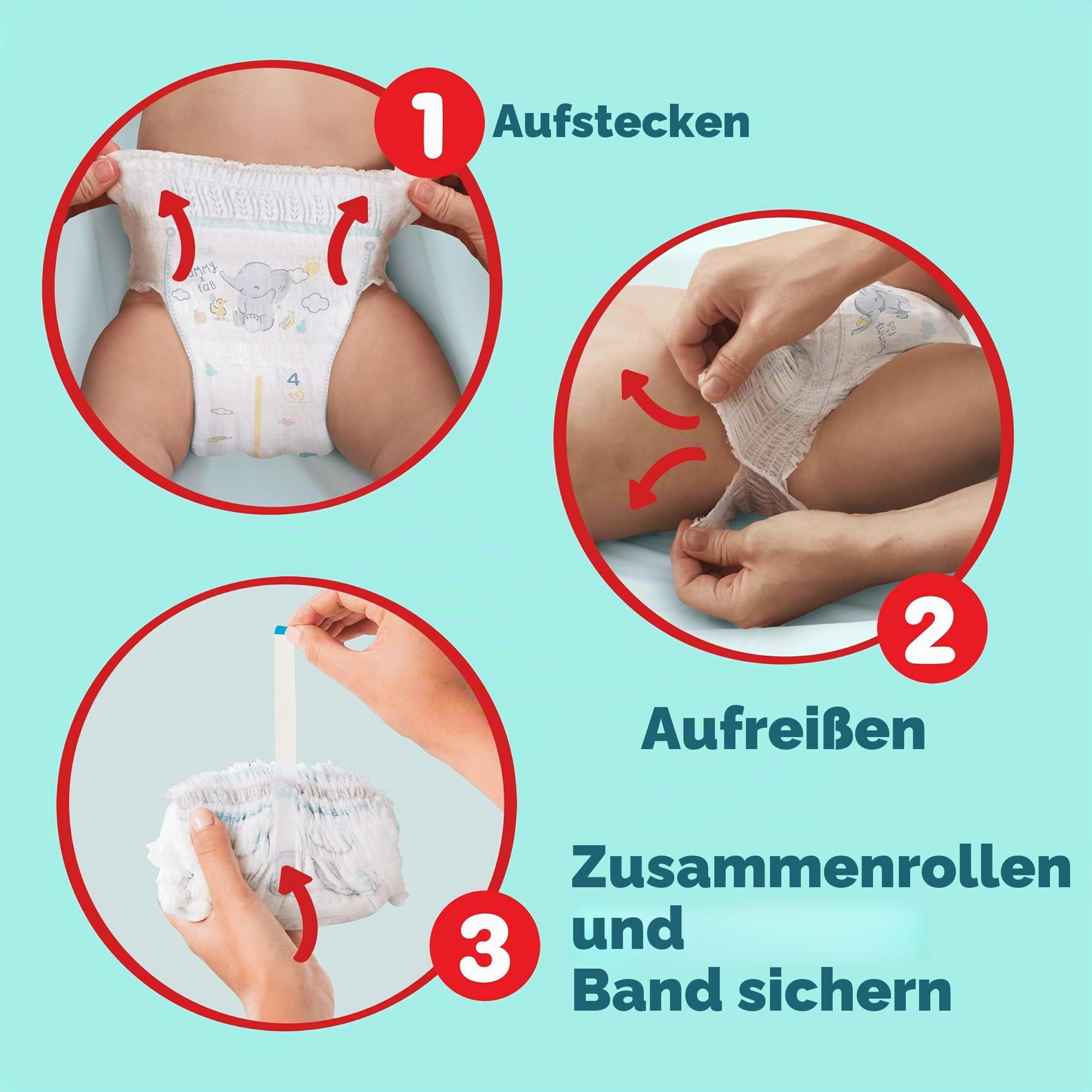 Pampers Premium Care Windeln, Größe 7, 80 Windeln, 15kg+