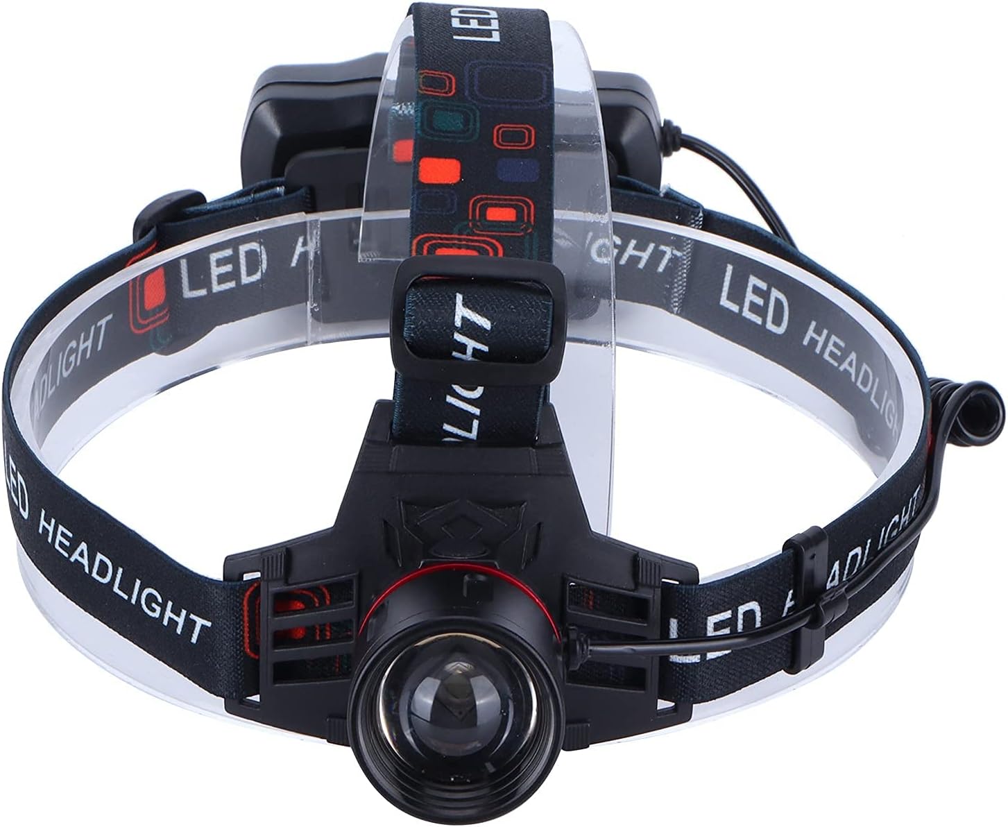 Headlamp, High Brightness Green Light Headlight USB Charging Waterproof