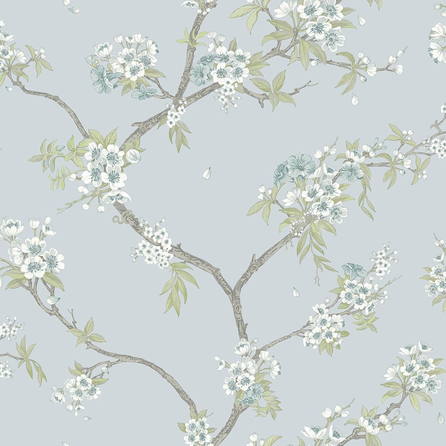 Holden Botany Cherry Blossom Oriental Chinoisiere Botanicla Blossom Themed Wallpaper Perfect for Living Rooms Dining Rooms Hallways Modern Stunning Rooms Pink/Cream (14213)