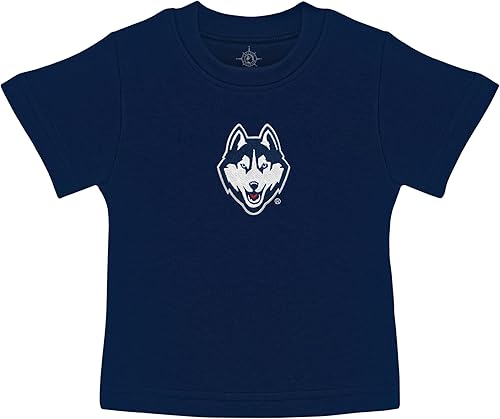 Creative Knitwear College Baby Short Sleeve T-Shirt - Embroidered Team Logo, for Boys & Girls (24 Mo