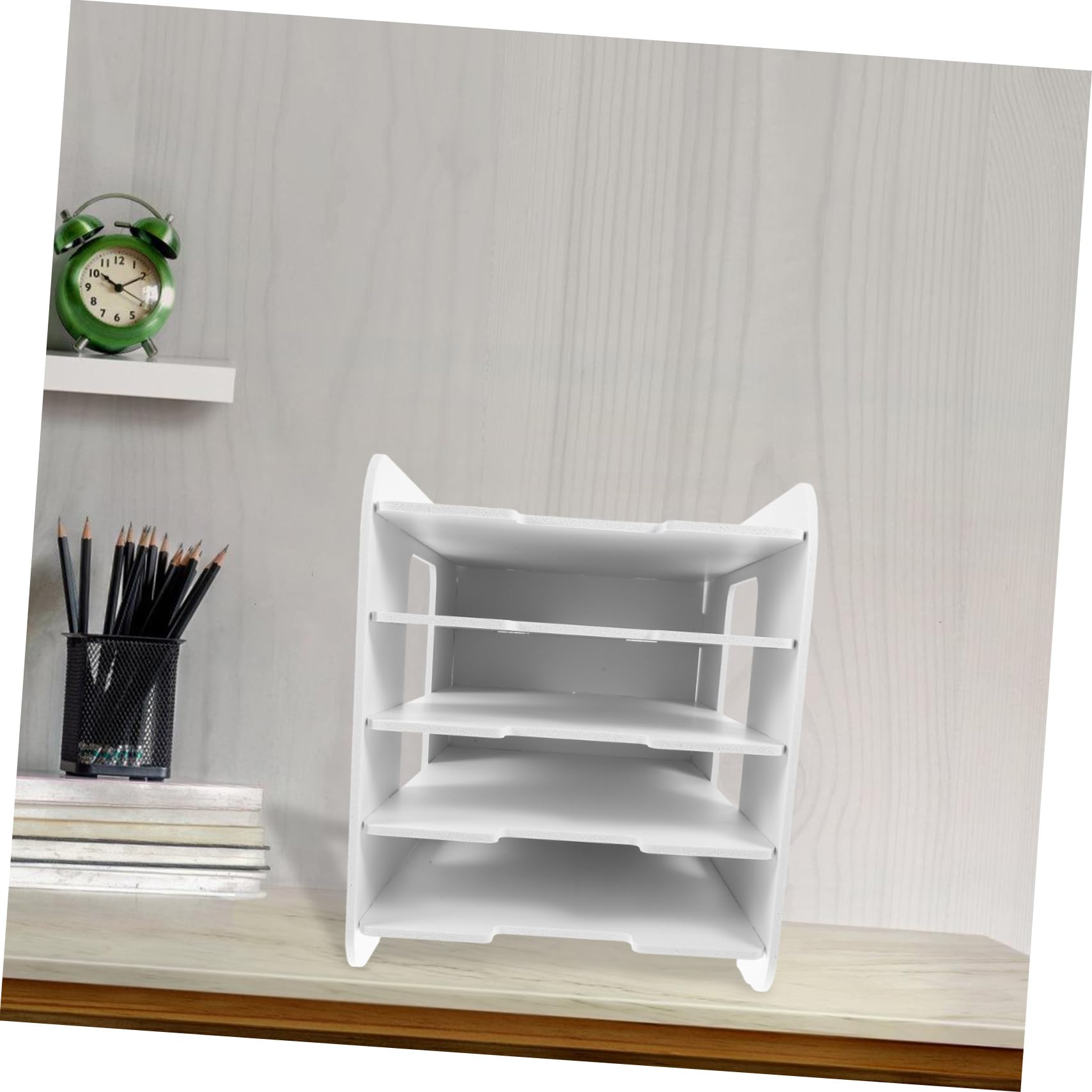 Documenti Impilabile per Scrivania Organizer per File Design per Ufficio e Studio Struttura Resistente e Ampia Capacità Archiviazione