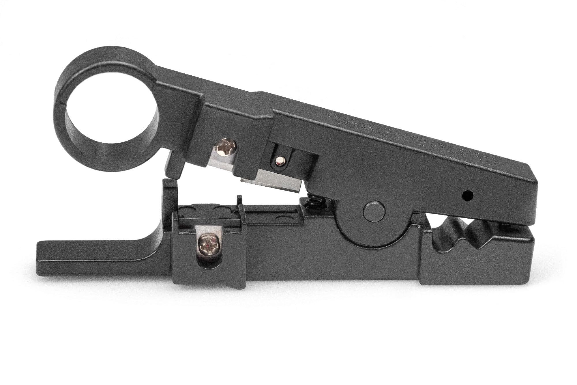 DIGITUS Kit d'outils réseau LAN - Testeur de réseau - Pince à sertir - Outil de coupe et de dénudage - Outil de raccordement LSA - Tournevis - Sac de transport en nylon